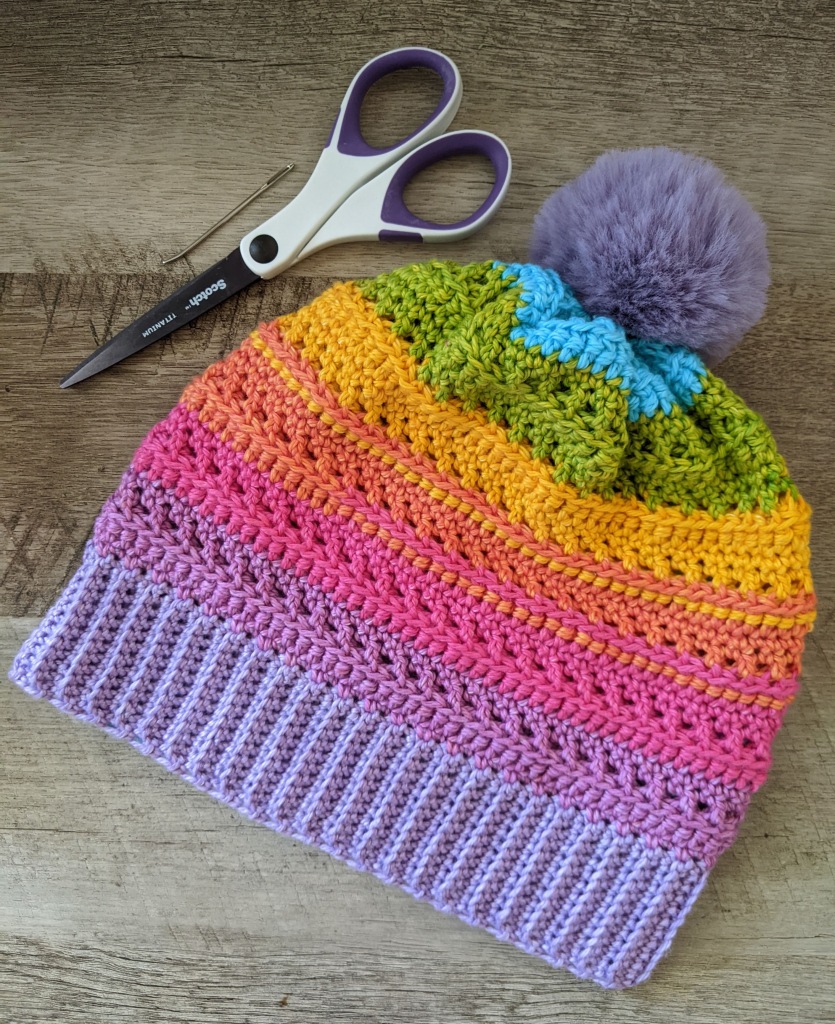 Multicolored yarn works - Mommy's Crochet Free Patterns